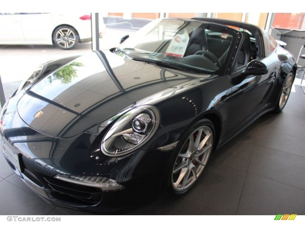 Dark Blue Metallic 2015 Porsche 911 Targa 4S Exterior Photo #104662833
