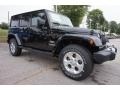 Black - Wrangler Unlimited Sahara 4x4 Photo No. 4
