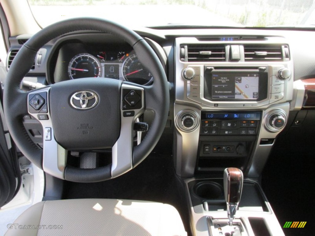 2015 4Runner Limited - Blizzard White / Sand Beige photo #25