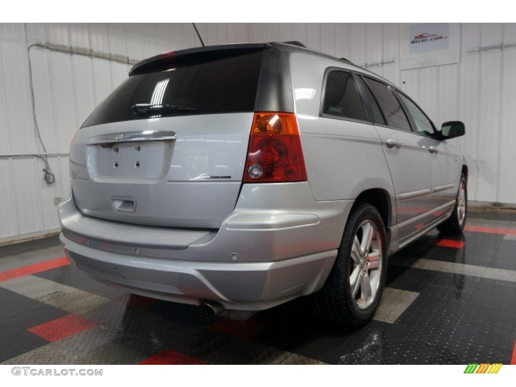 2008 Pacifica Touring AWD - Bright Silver Metallic / Pastel Slate Gray photo #8