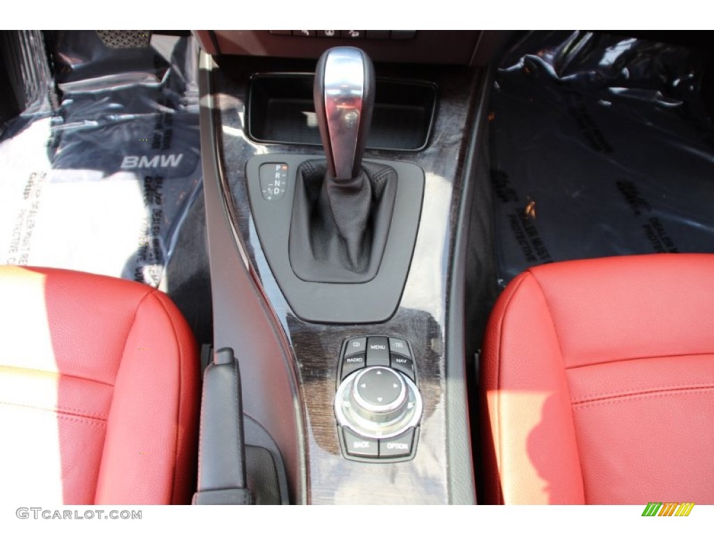 2012 3 Series 335i xDrive Coupe - Space Grey Metallic / Coral Red/Black photo #19