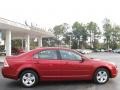 2007 Redfire Metallic Ford Fusion SE V6  photo #4