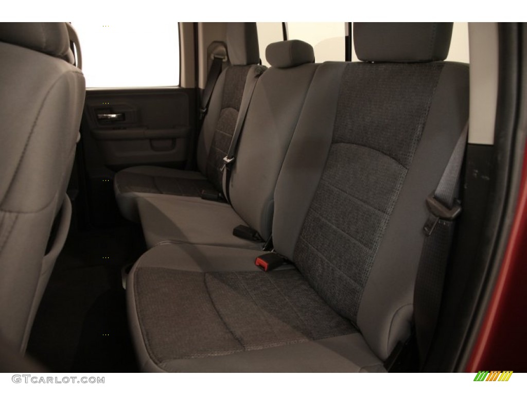 2014 1500 SLT Quad Cab 4x4 - Deep Cherry Red Crystal Pearl / Black/Diesel Gray photo #14