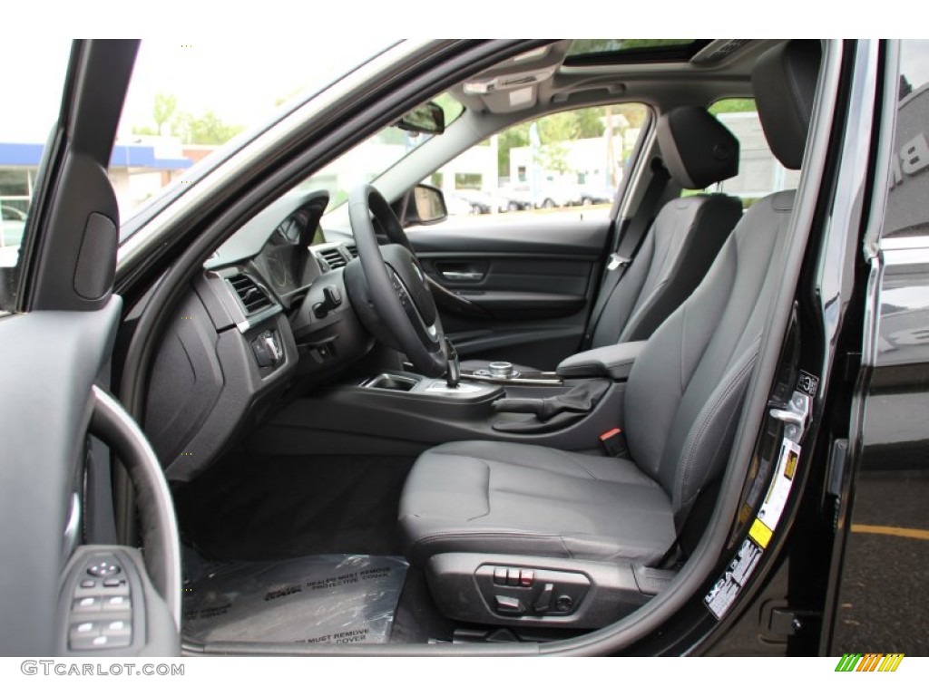 2015 3 Series 328i xDrive Sedan - Black Sapphire Metallic / Black photo #11