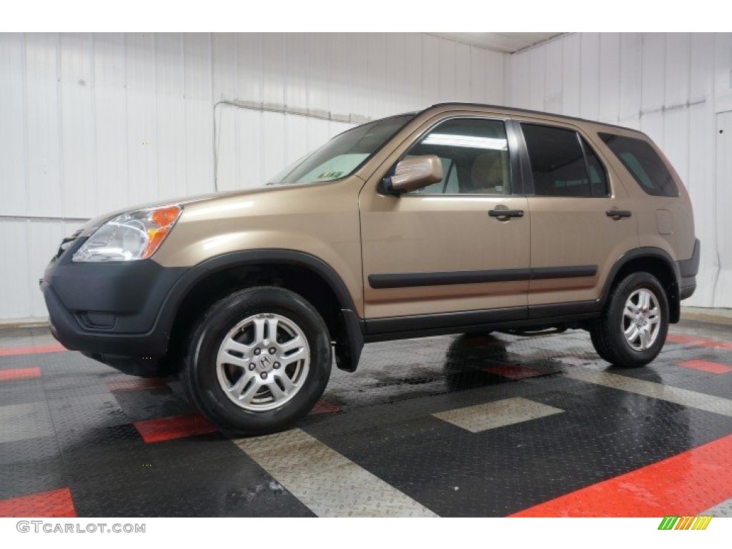 2003 CR-V EX 4WD - Mojave Mist Metallic / Saddle photo #2