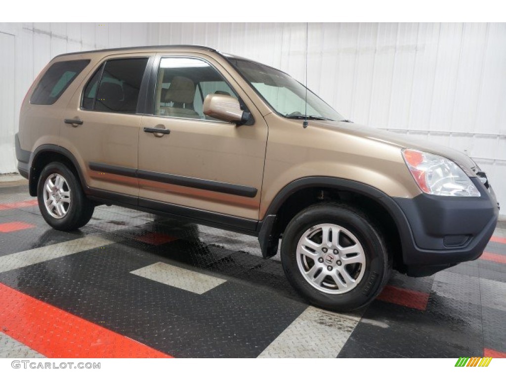 2003 CR-V EX 4WD - Mojave Mist Metallic / Saddle photo #6
