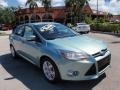 2012 Frosted Glass Metallic Ford Focus SEL Sedan #104645173