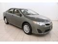 2013 Cypress Green Metallic Toyota Camry LE  photo #1