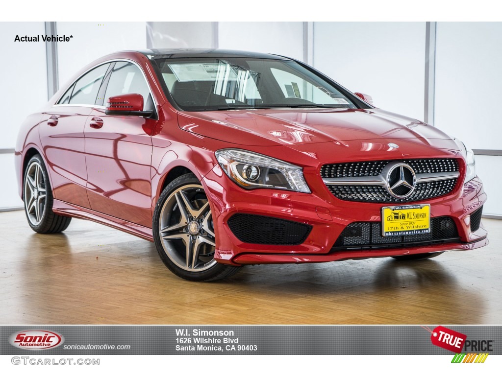 2015 CLA 250 - Jupiter Red / Black photo #1