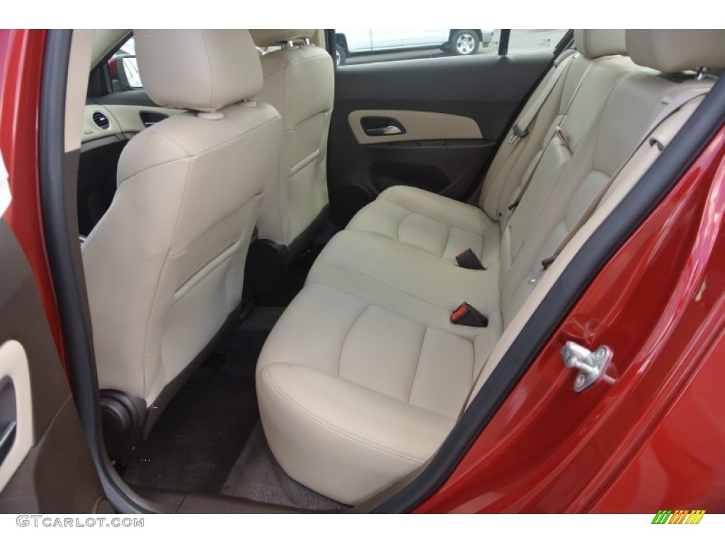 2014 Cruze LTZ - Crystal Red Tintcoat / Cocoa/Light Neutral photo #17