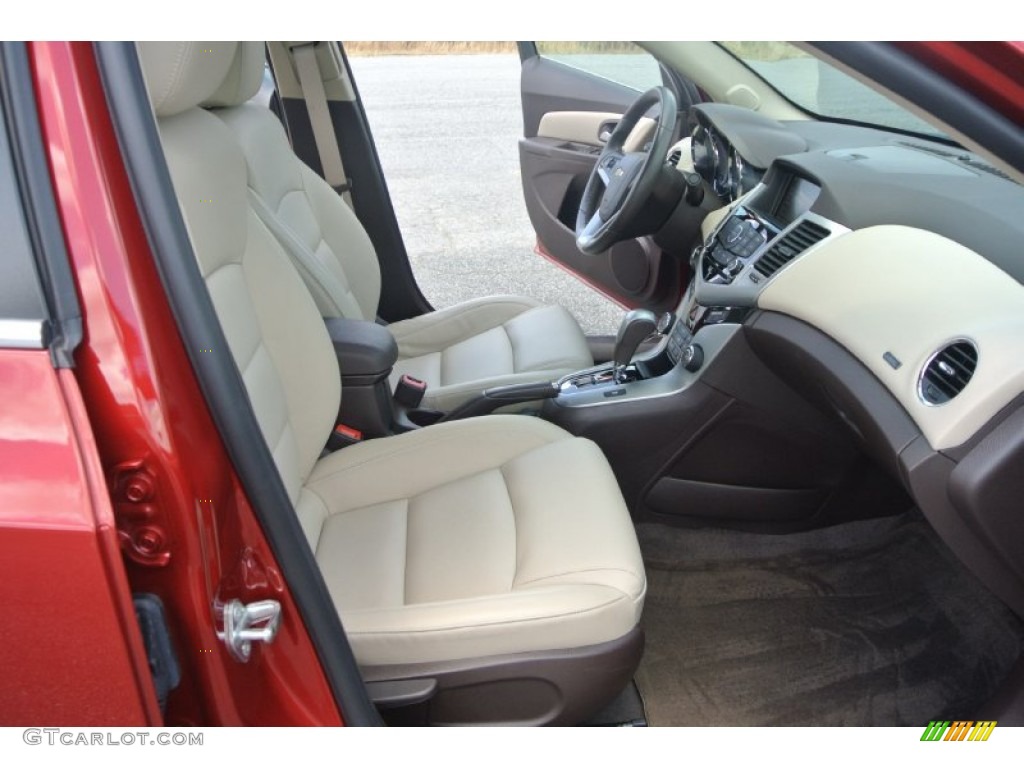 2014 Cruze LTZ - Crystal Red Tintcoat / Cocoa/Light Neutral photo #22