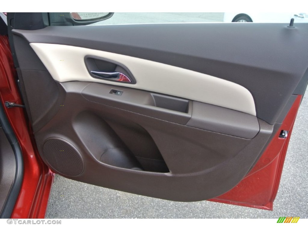2014 Cruze LTZ - Crystal Red Tintcoat / Cocoa/Light Neutral photo #23