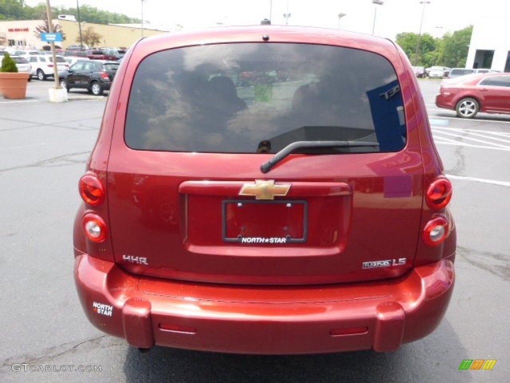 2009 HHR LS - Cardinal Red Metallic / Ebony photo #4