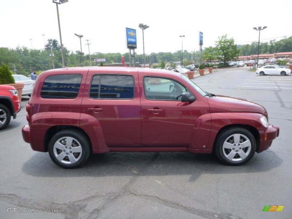 2009 HHR LS - Cardinal Red Metallic / Ebony photo #6
