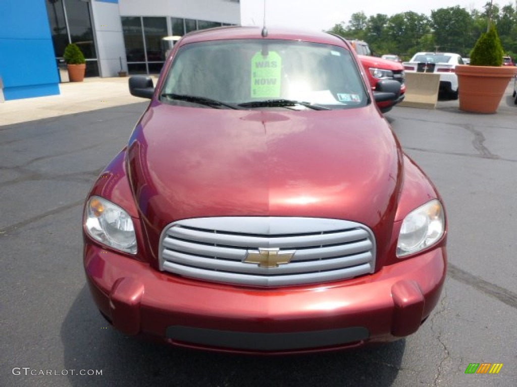 2009 HHR LS - Cardinal Red Metallic / Ebony photo #8