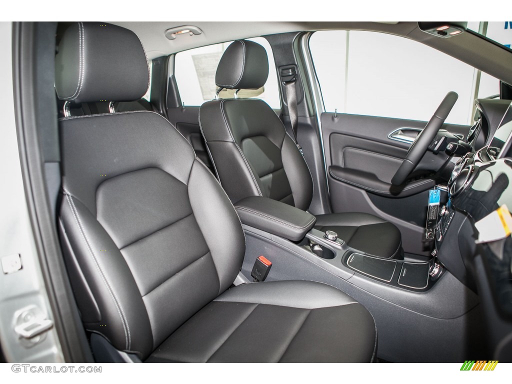 Black Interior 2015 Mercedes-Benz B Electric Drive Photo #104679426