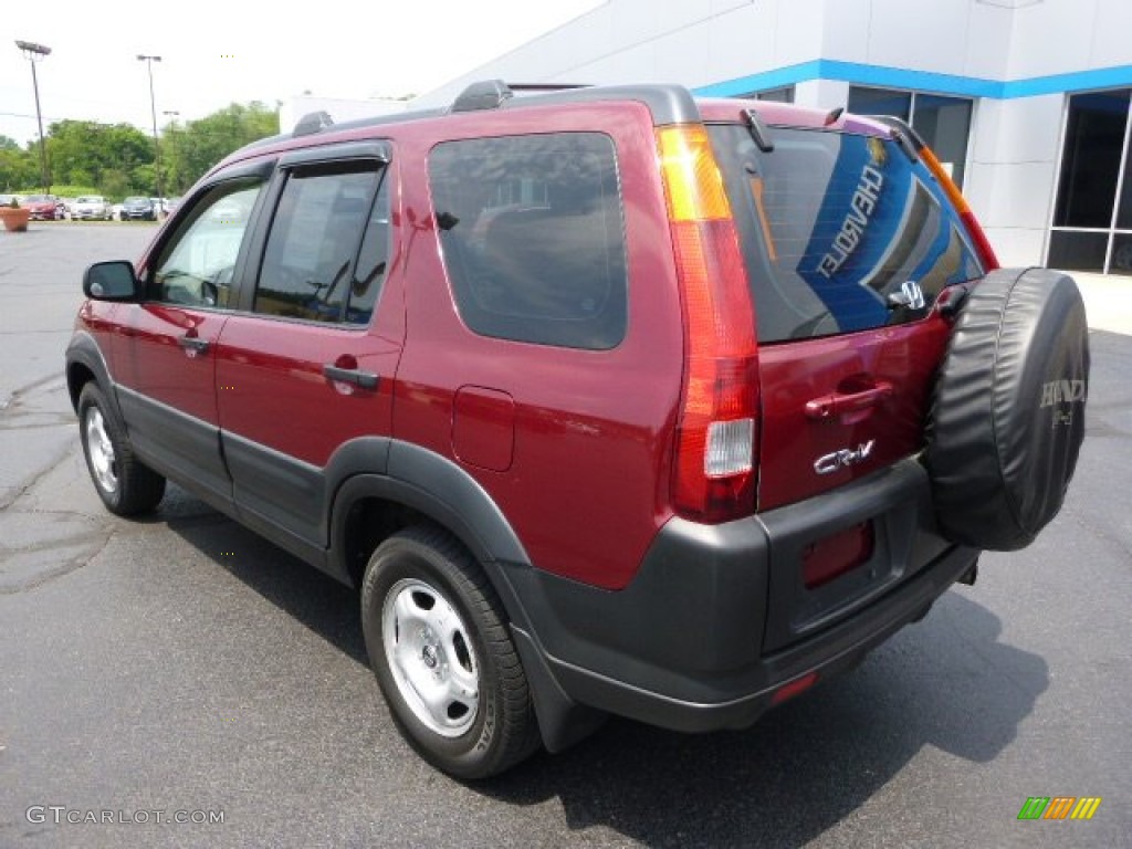 2003 CR-V LX - Chianti Red Pearl / Saddle photo #3
