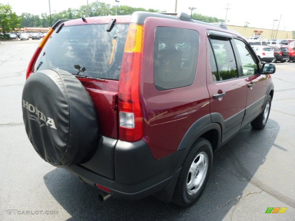 2003 CR-V LX - Chianti Red Pearl / Saddle photo #5
