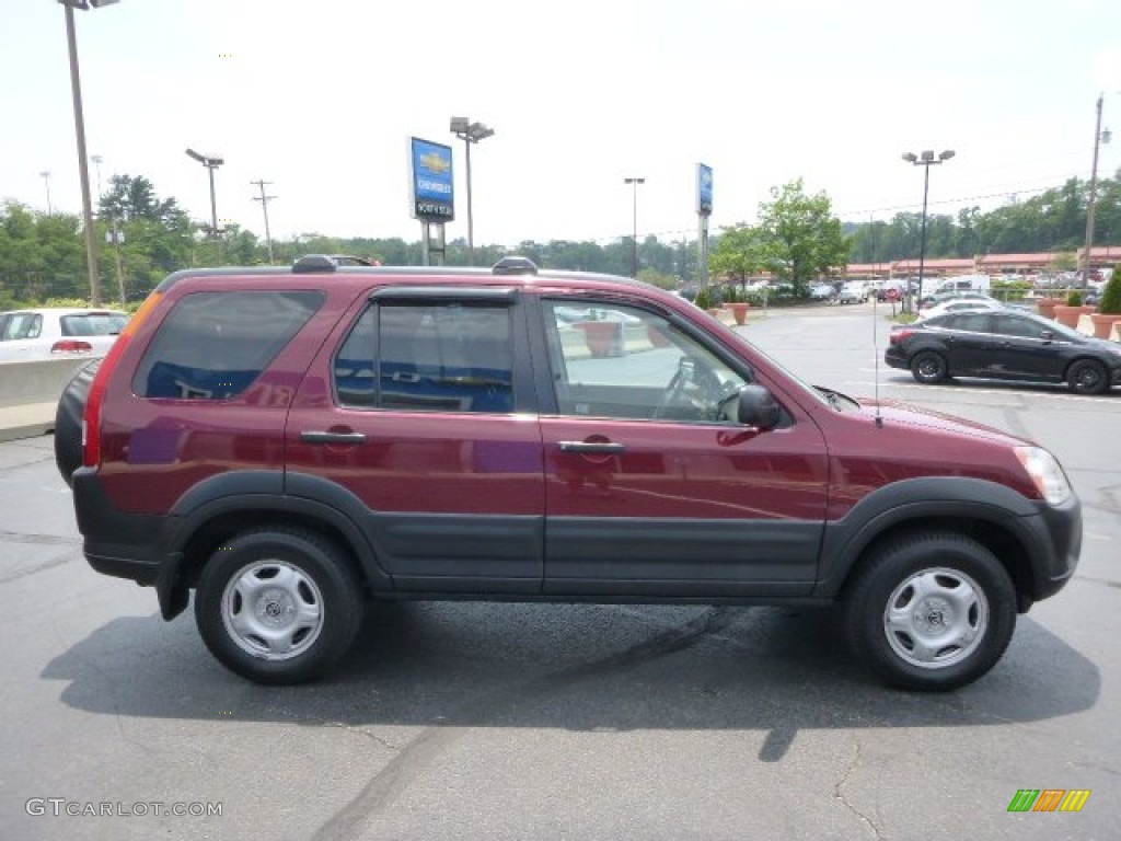 2003 CR-V LX - Chianti Red Pearl / Saddle photo #6