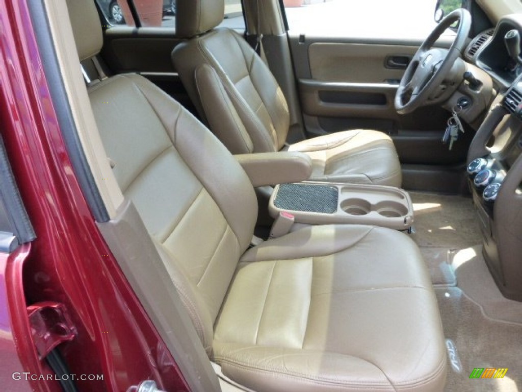 2003 CR-V LX - Chianti Red Pearl / Saddle photo #10
