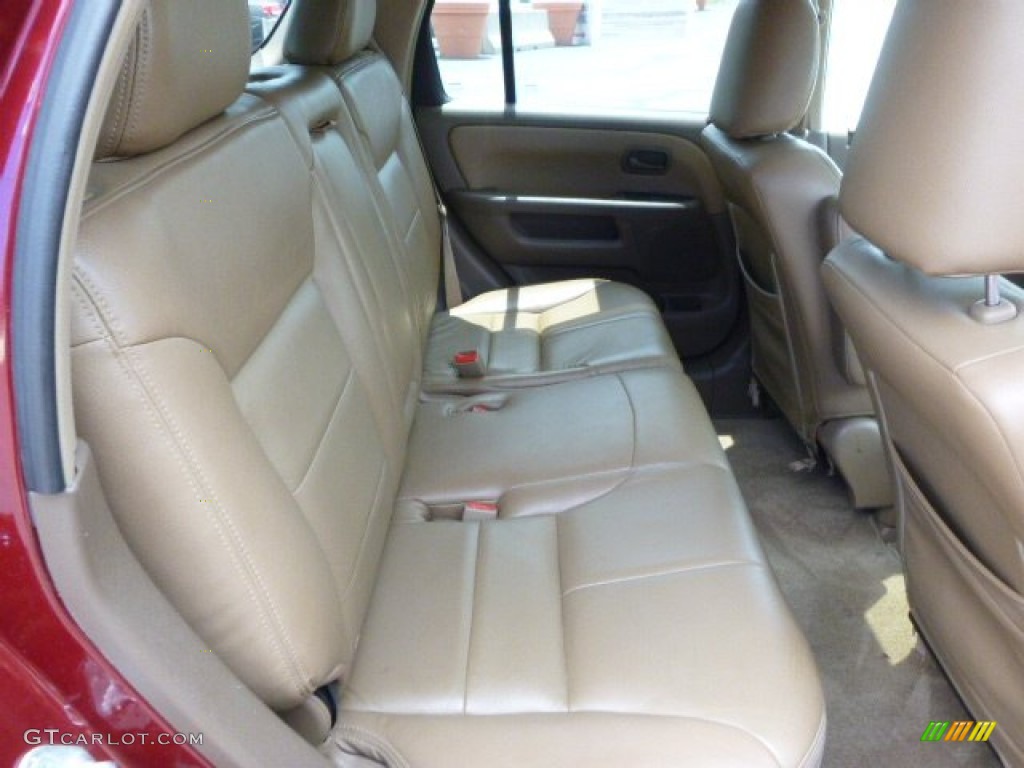 2003 CR-V LX - Chianti Red Pearl / Saddle photo #12