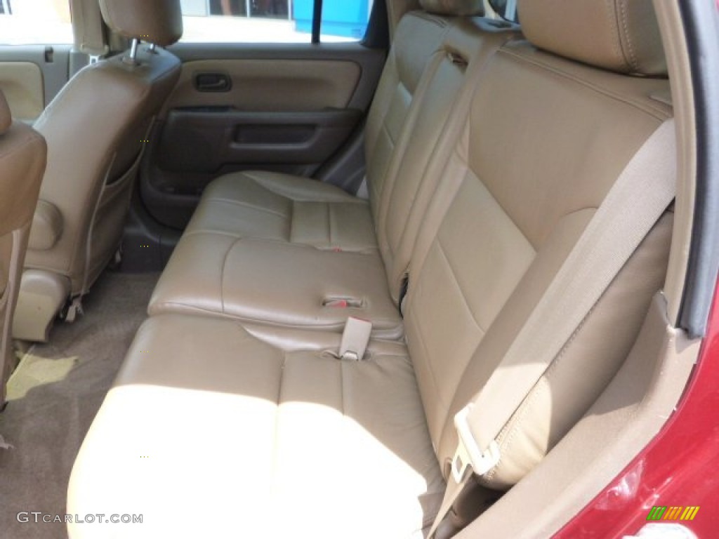 2003 CR-V LX - Chianti Red Pearl / Saddle photo #14