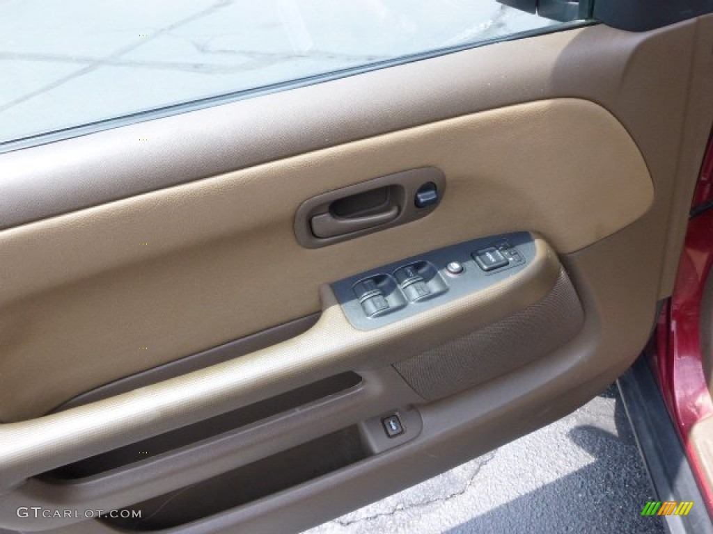 2003 CR-V LX - Chianti Red Pearl / Saddle photo #16