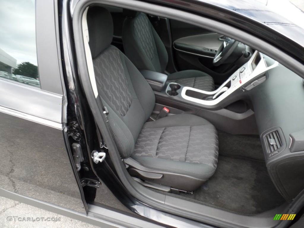 2012 Volt Hatchback - Black / Jet Black/Ceramic White Accents photo #12