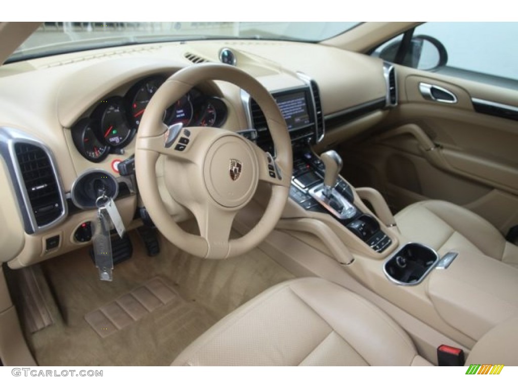 2011 Cayenne  - Umber Brown Metallic / Luxor Beige photo #8