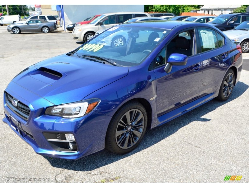 Galaxy Blue Pearl 2015 Subaru WRX Limited Exterior Photo #104682108