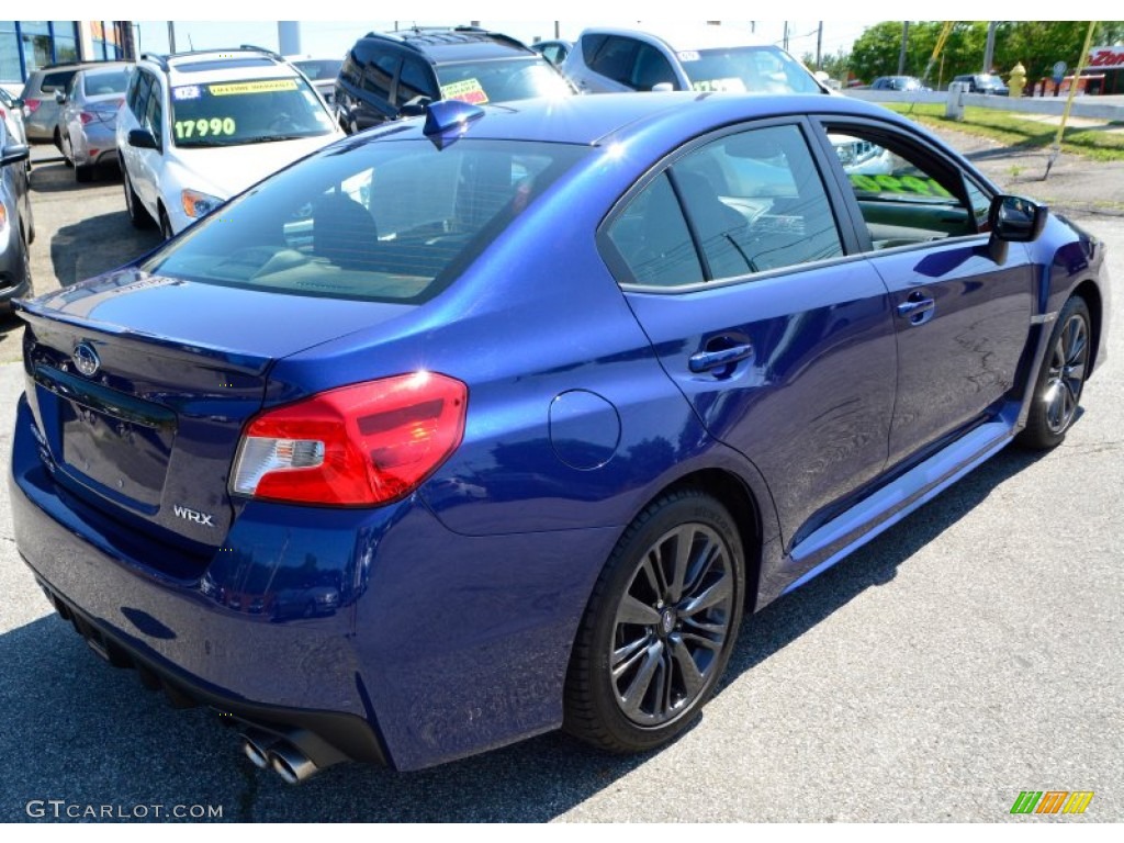 2015 WRX Limited - Galaxy Blue Pearl / Carbon Black photo #6