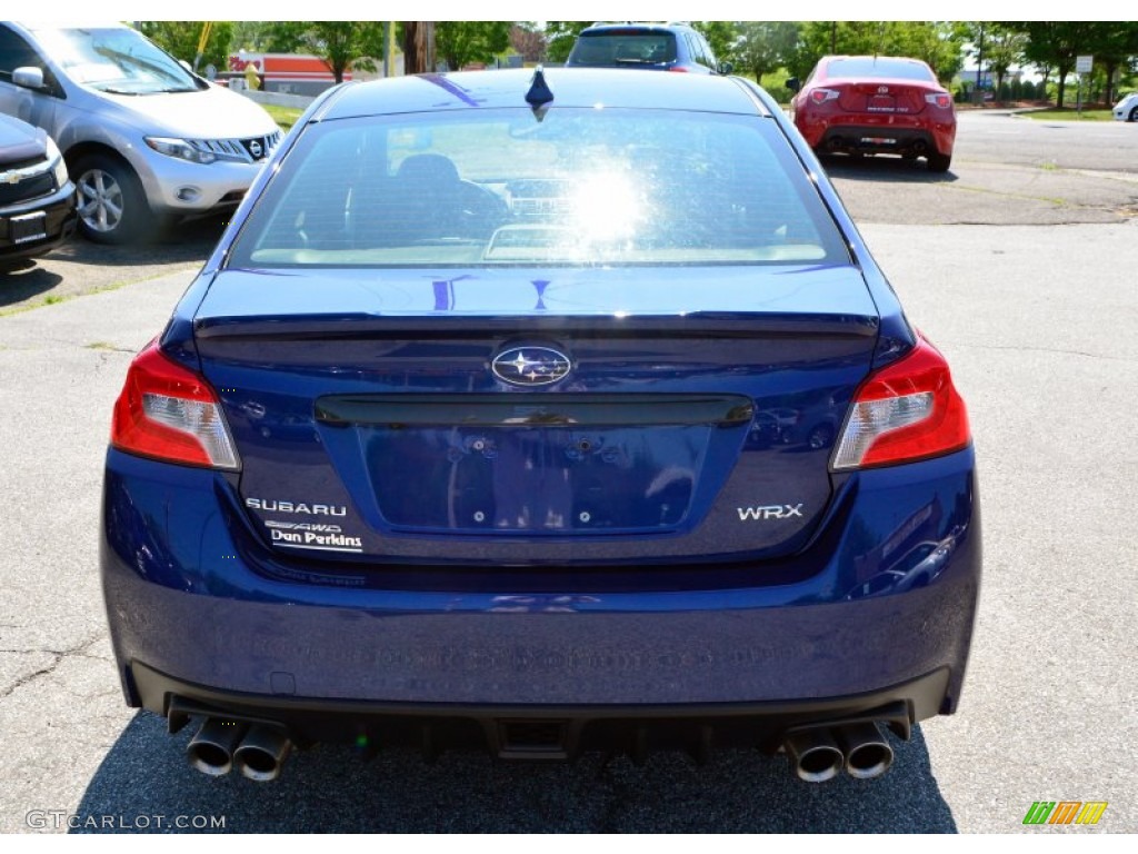 2015 WRX Limited - Galaxy Blue Pearl / Carbon Black photo #7