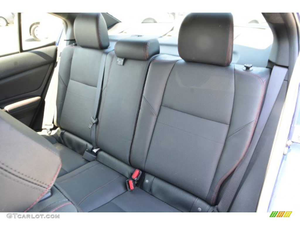 2015 Subaru WRX Limited Rear Seat Photos