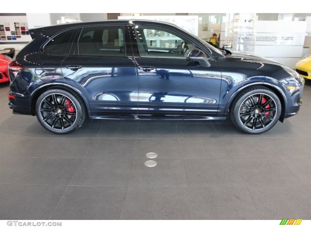 Moonlight Blue Metallic 2016 Porsche Cayenne GTS Exterior Photo #104683704