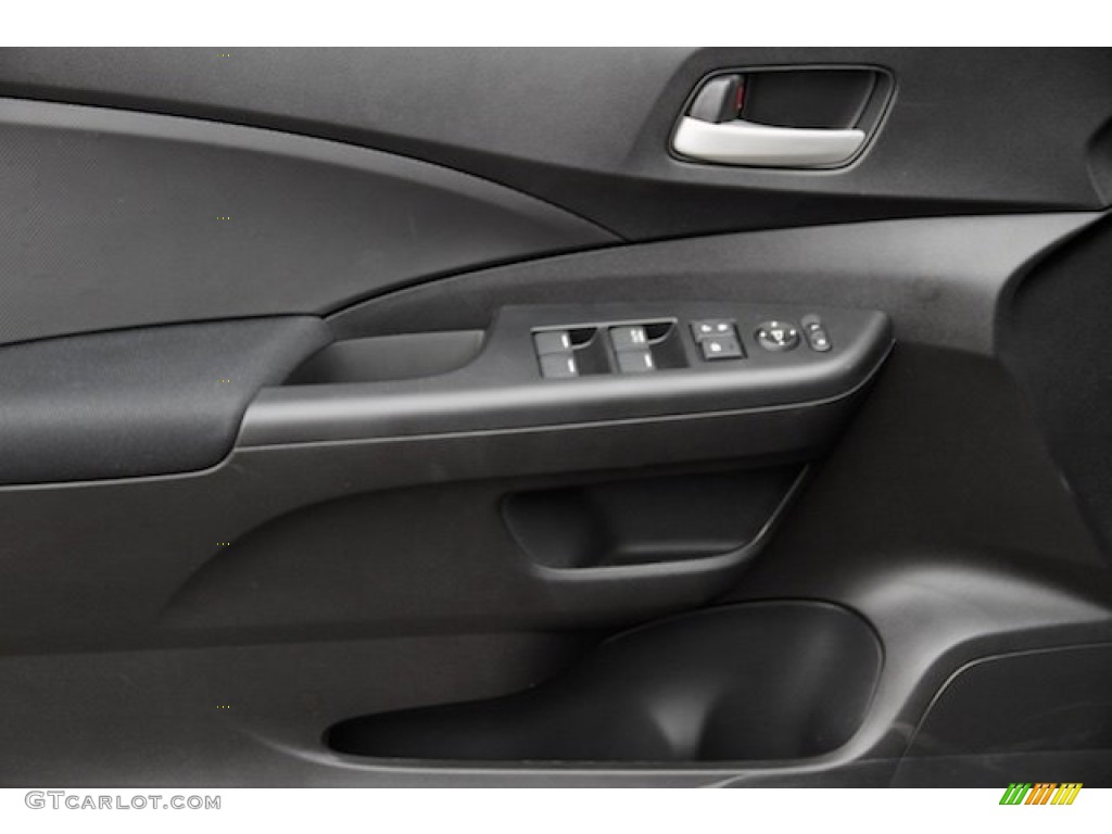 2015 CR-V LX AWD - Crystal Black Pearl / Black photo #7