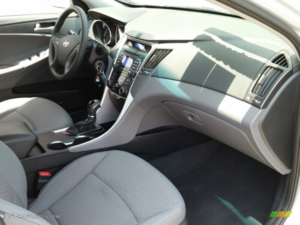 2011 Sonata GLS - Radiant Silver / Gray photo #9