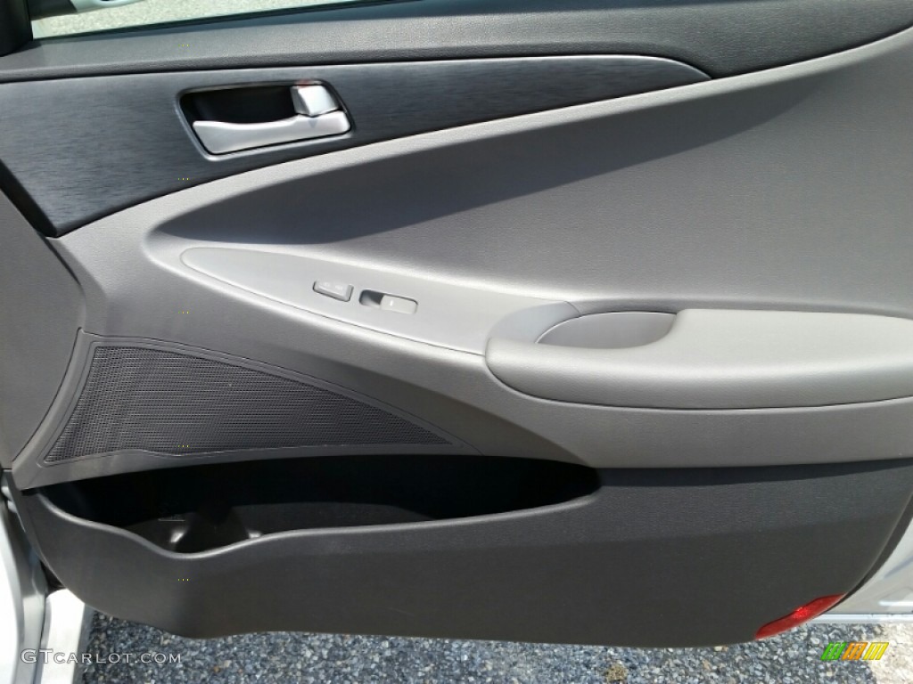 2011 Sonata GLS - Radiant Silver / Gray photo #11