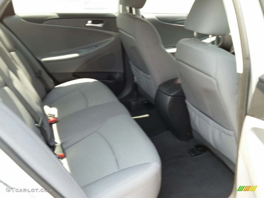 2011 Sonata GLS - Radiant Silver / Gray photo #13