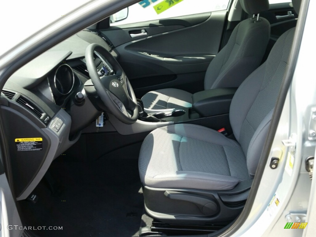 2011 Sonata GLS - Radiant Silver / Gray photo #19