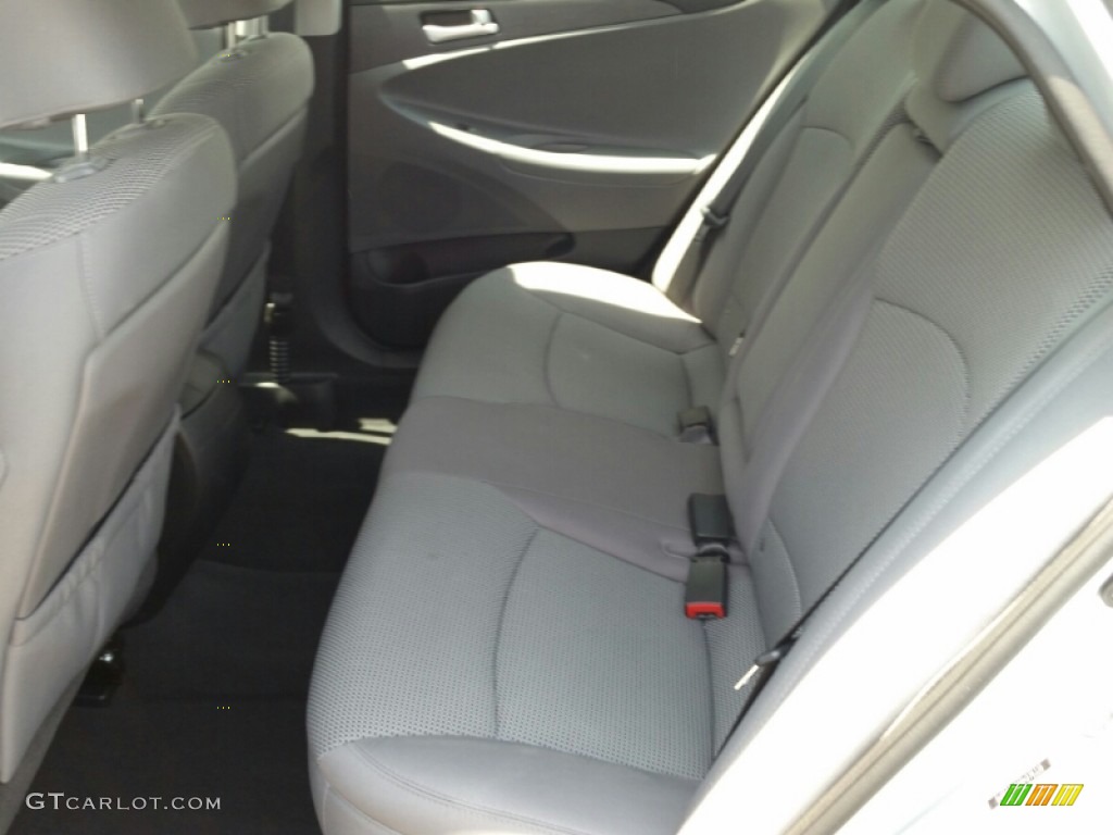 2011 Sonata GLS - Radiant Silver / Gray photo #25