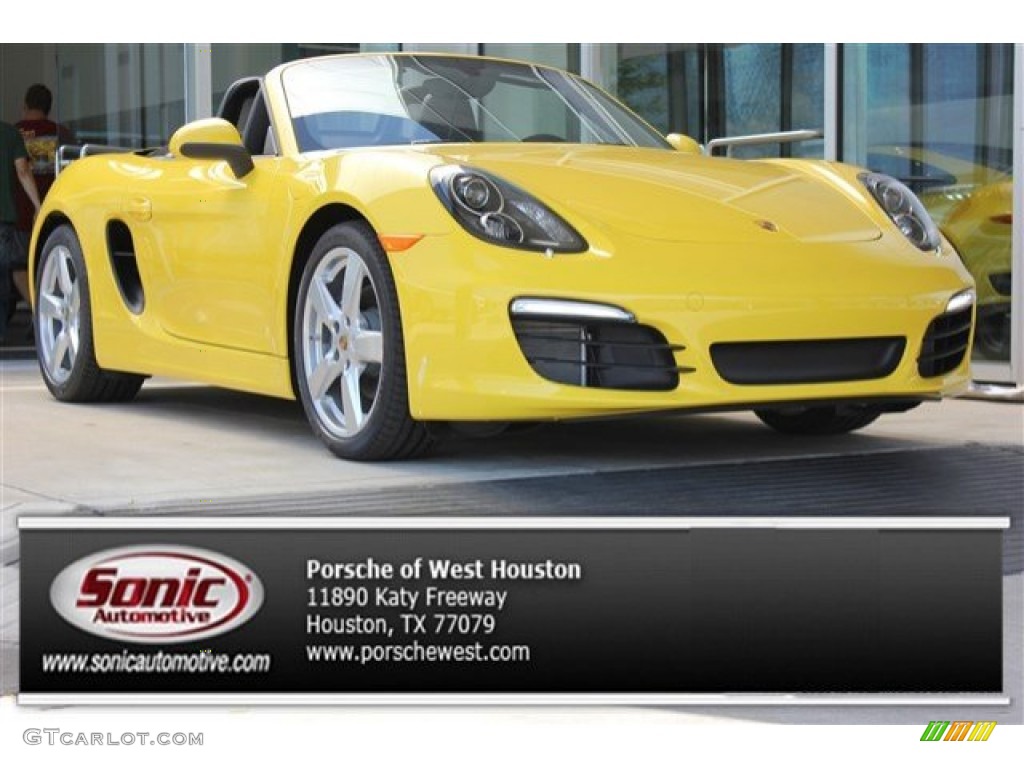 2015 Boxster  - Racing Yellow / Black photo #1