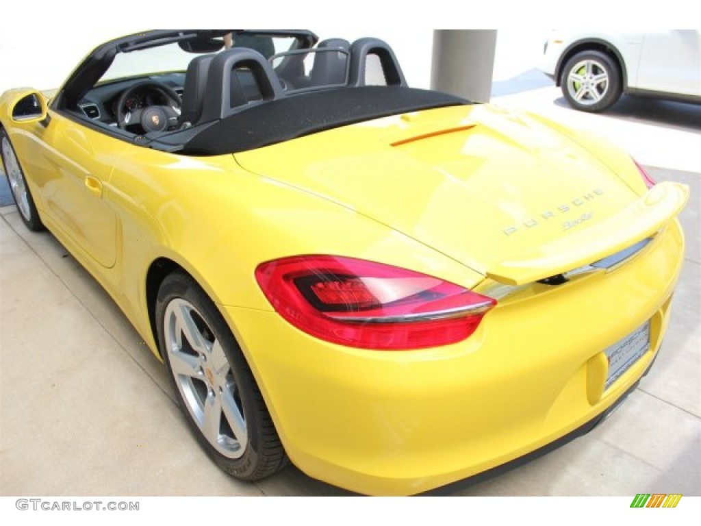2015 Boxster  - Racing Yellow / Black photo #6