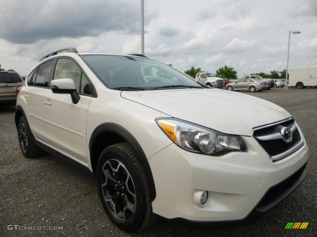 2015 XV Crosstrek 2.0i Limited - Crystal White Pearl / Black photo #1