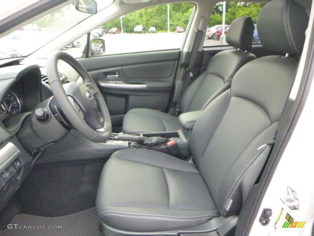 Black Interior 2015 Subaru XV Crosstrek 2.0i Limited Photo #104687694