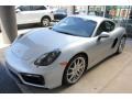 2015 Rhodium Silver Metallic Porsche Cayman GTS  photo #3