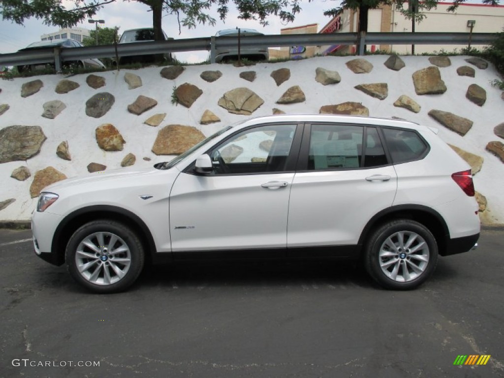 Alpine White 2016 BMW X3 xDrive28i Exterior Photo #104689929