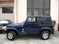 2003 Patriot Blue Jeep Wrangler X 4x4 Freedom Edition  photo #2