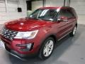 2016 Ruby Red Metallic Tri-Coat Ford Explorer Limited  photo #3