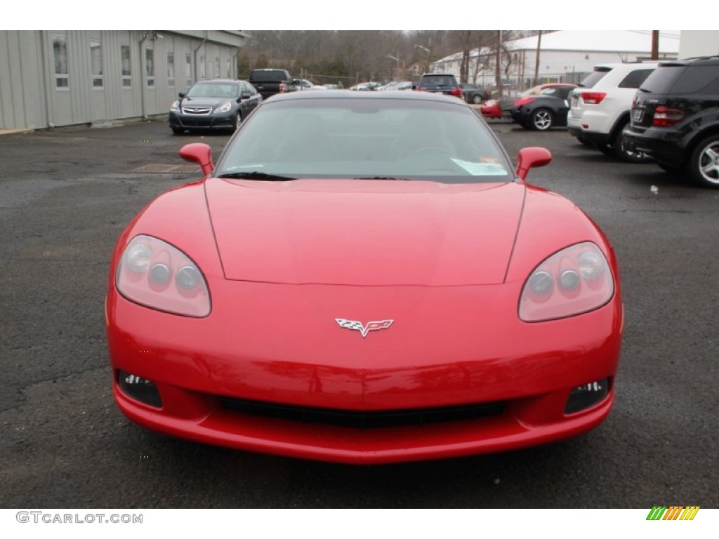2005 Corvette Coupe - Precision Red / Ebony photo #5