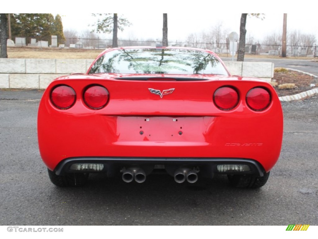 2005 Corvette Coupe - Precision Red / Ebony photo #9